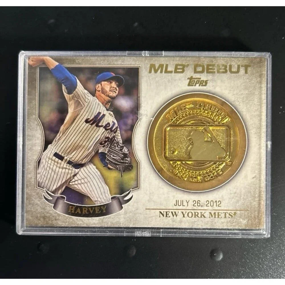 2016 Topps MLB Medallion -New York Mets , Matt Harvey  thick card #MDM-MH